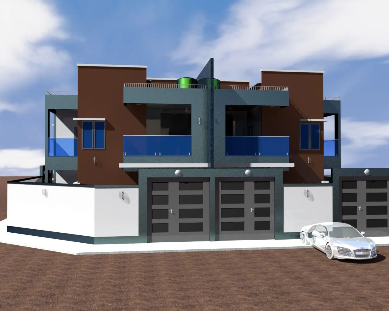Penser les espaces — Conception · Rendu 3D