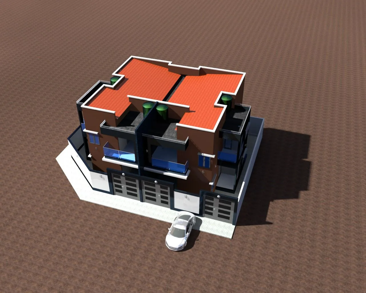 Une autre perspective — Conception · Rendu 3D